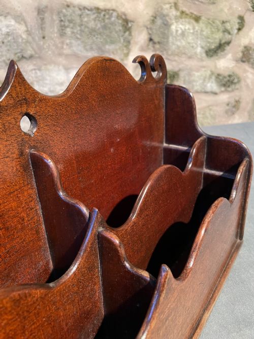 A STUNNING VICTORIAN LETTER RACK - ADDITIONAL PHOTO 12