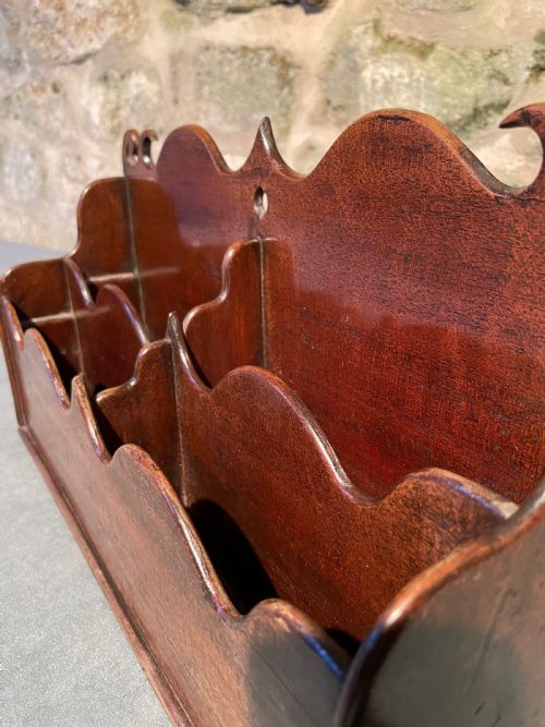 A STUNNING VICTORIAN LETTER RACK - ADDITIONAL PHOTO 15