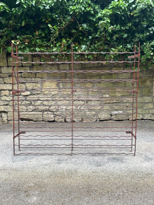 SUPERB EDWARDIAN WINE RACK - ADDITIONAL PHOTO 4