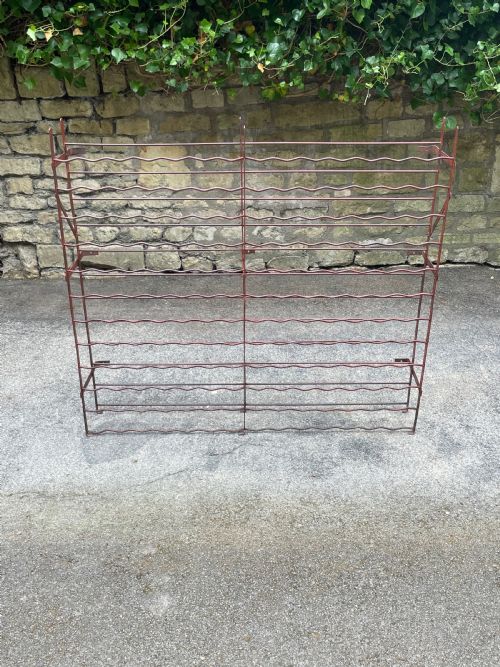 SUPERB EDWARDIAN WINE RACK - ADDITIONAL PHOTO 5