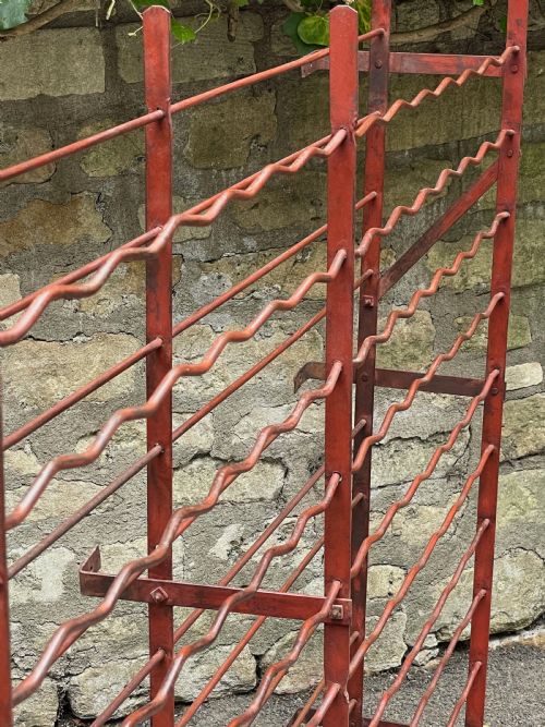 SUPERB EDWARDIAN WINE RACK - ADDITIONAL PHOTO 12