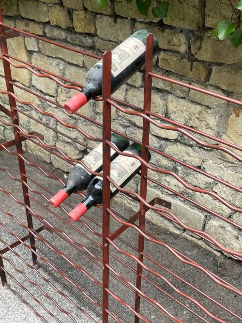 SUPERB EDWARDIAN WINE RACK - ADDITIONAL PHOTO 20