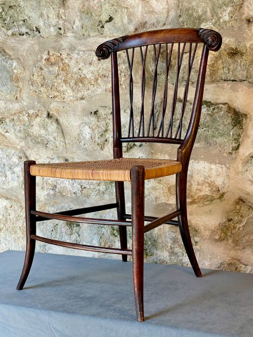 SUPERB LITTLE BEDROOM CHAIR - ADDITIONAL PHOTO 2