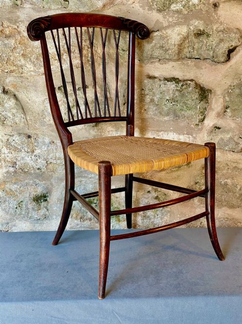SUPERB LITTLE BEDROOM CHAIR - ADDITIONAL PHOTO 4