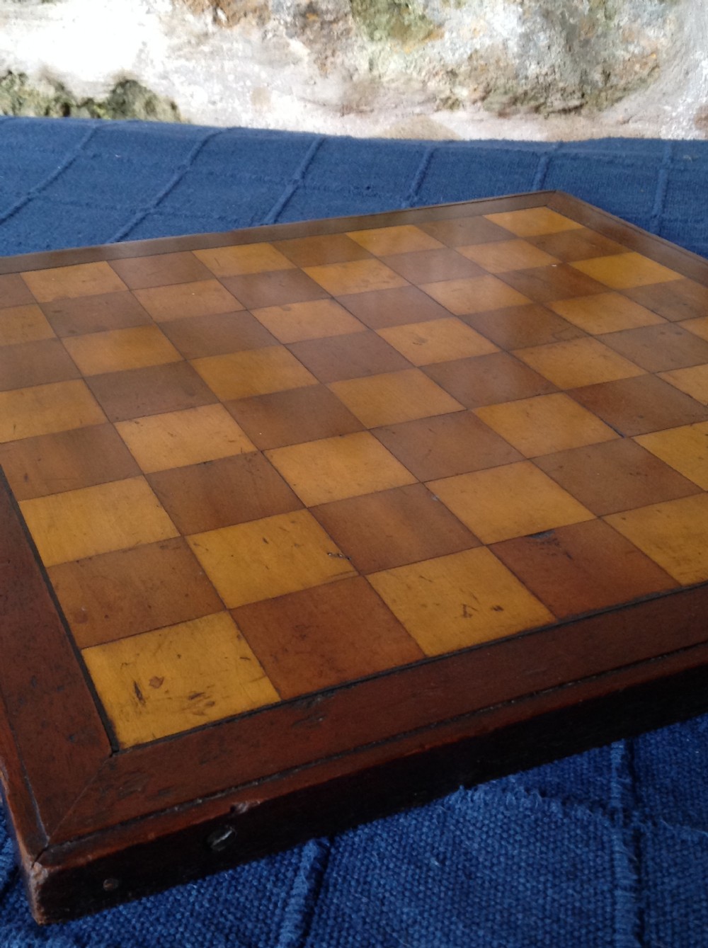 Superb Edwardian Chess Board