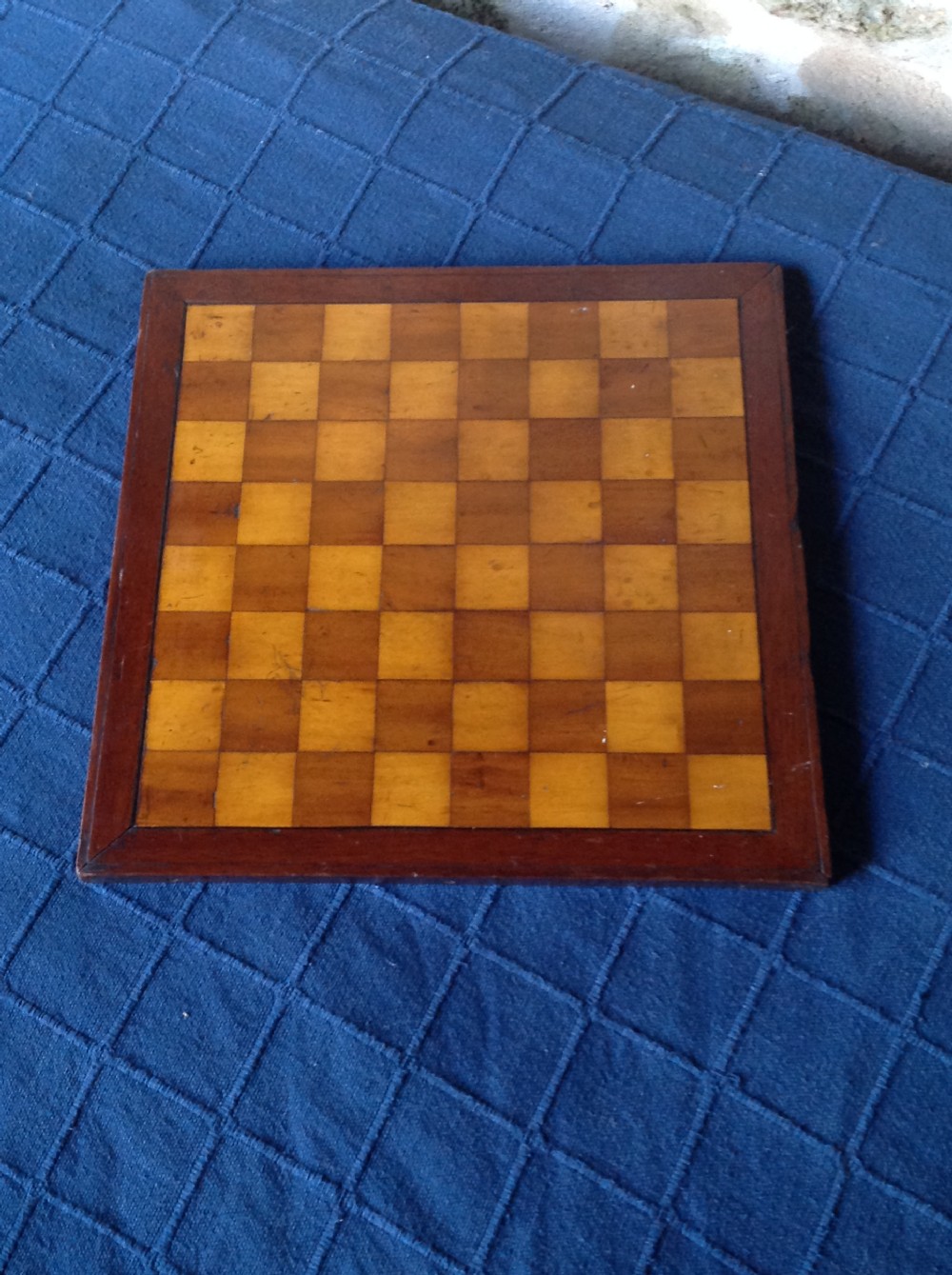 Superb Edwardian Chess Board View III