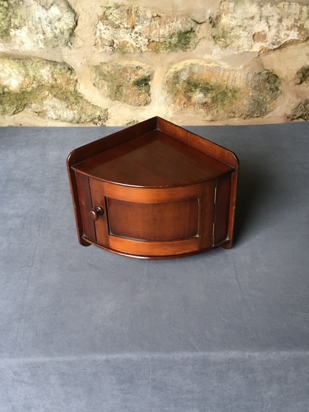 Small bow fronted corner cupboard  View III