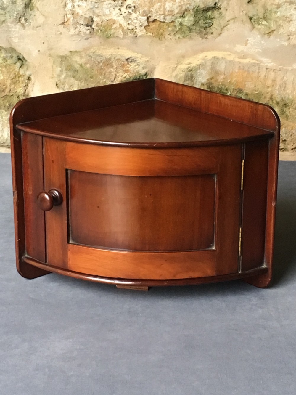 Small bow fronted corner cupboard  View IV