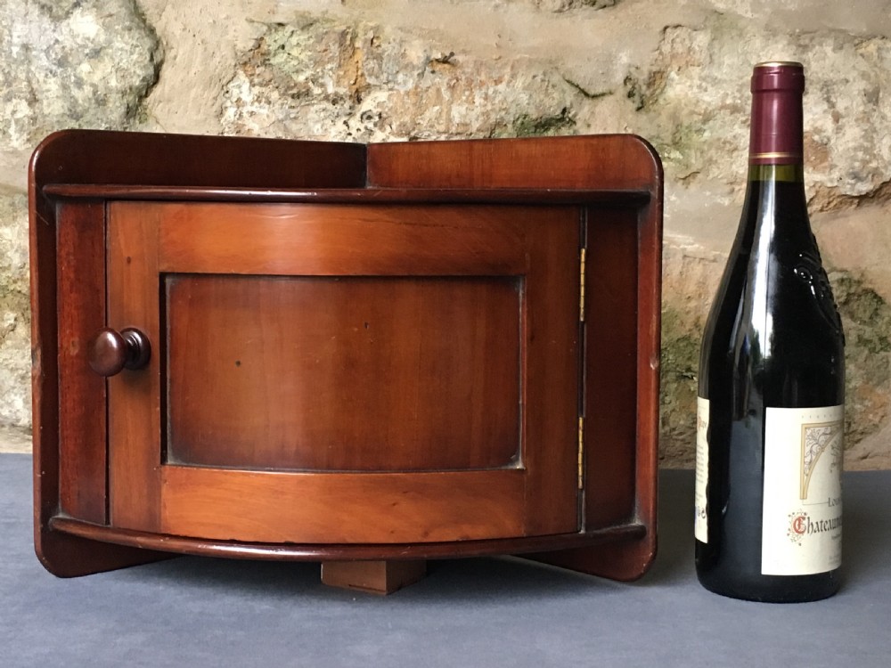 Small bow fronted corner cupboard  View XIV