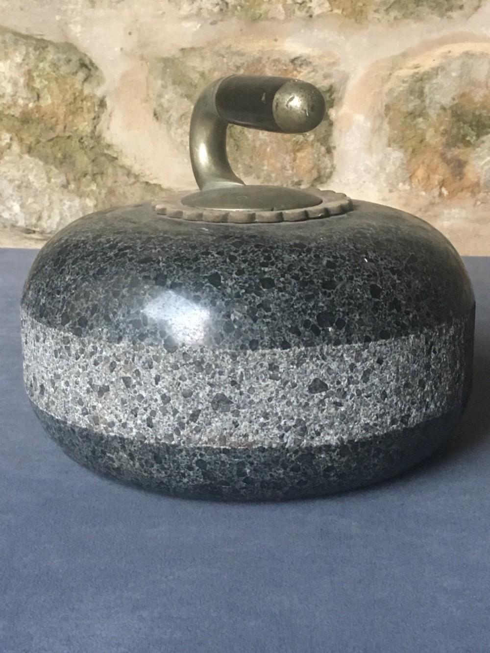 Beautiful Scottish curling stone View III
