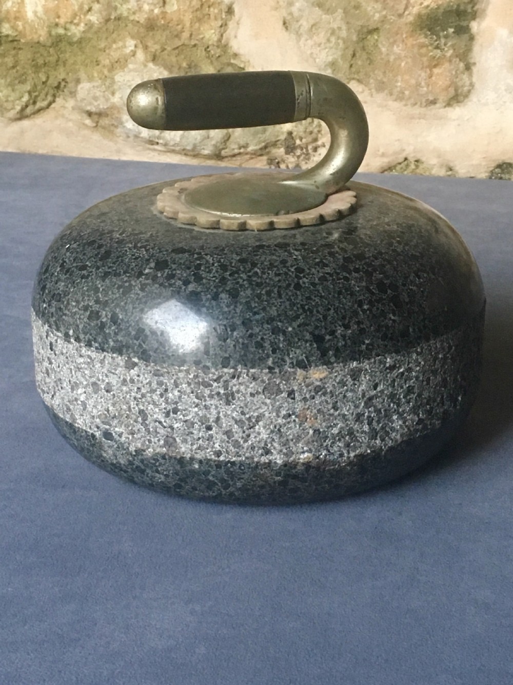 Beautiful Scottish curling stone View V