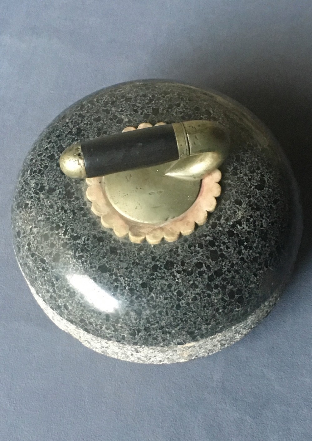Beautiful Scottish curling stone View VII