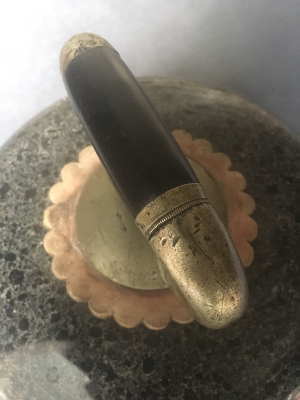 Beautiful Scottish curling stone View XII
