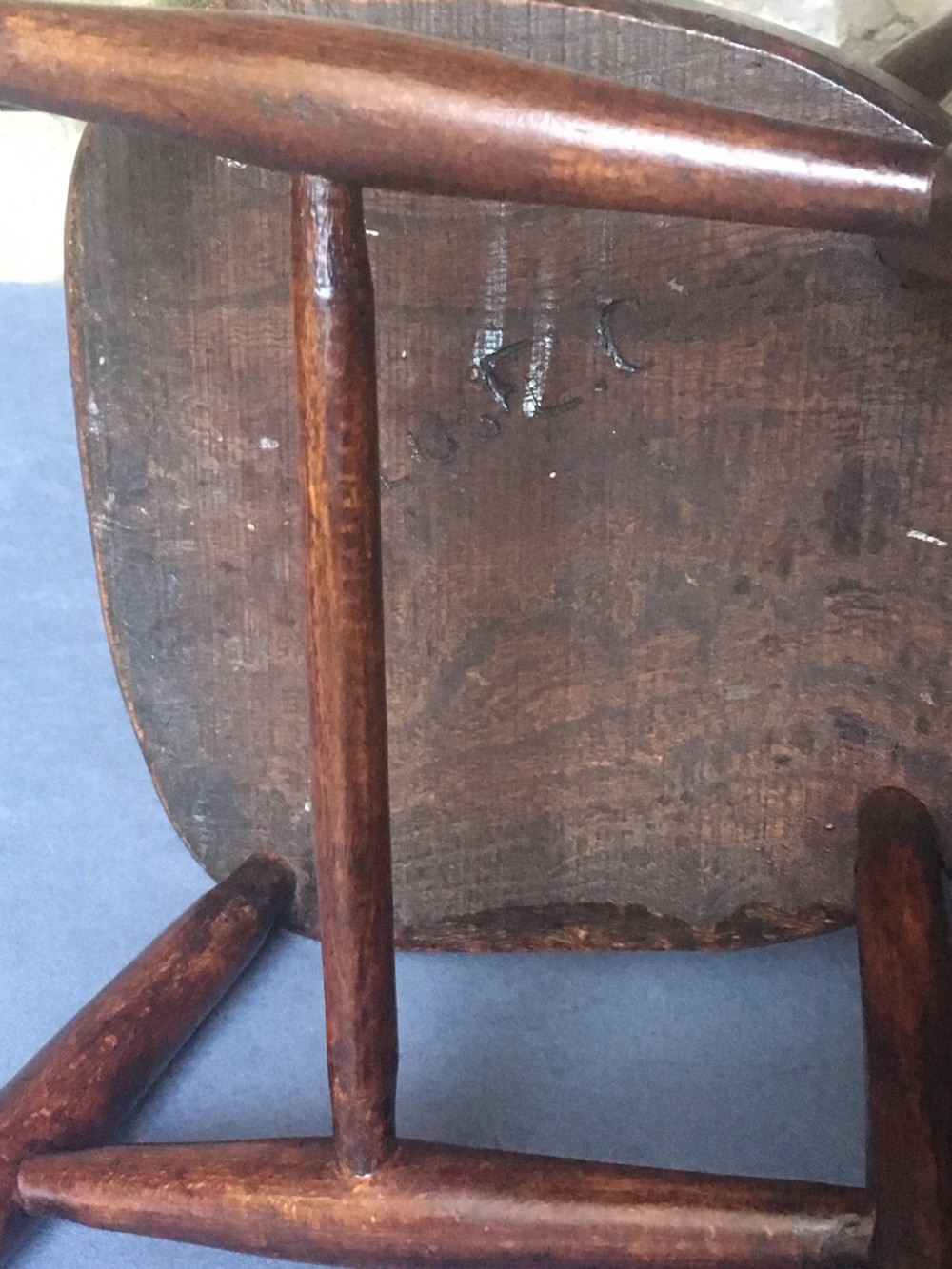 Charming little Edwardian child's chair  View XV