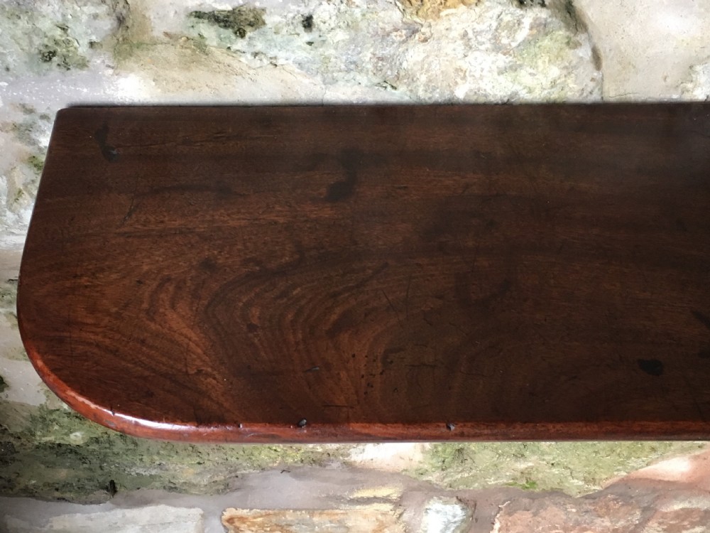 Georgian mahogany shelf  View XXII