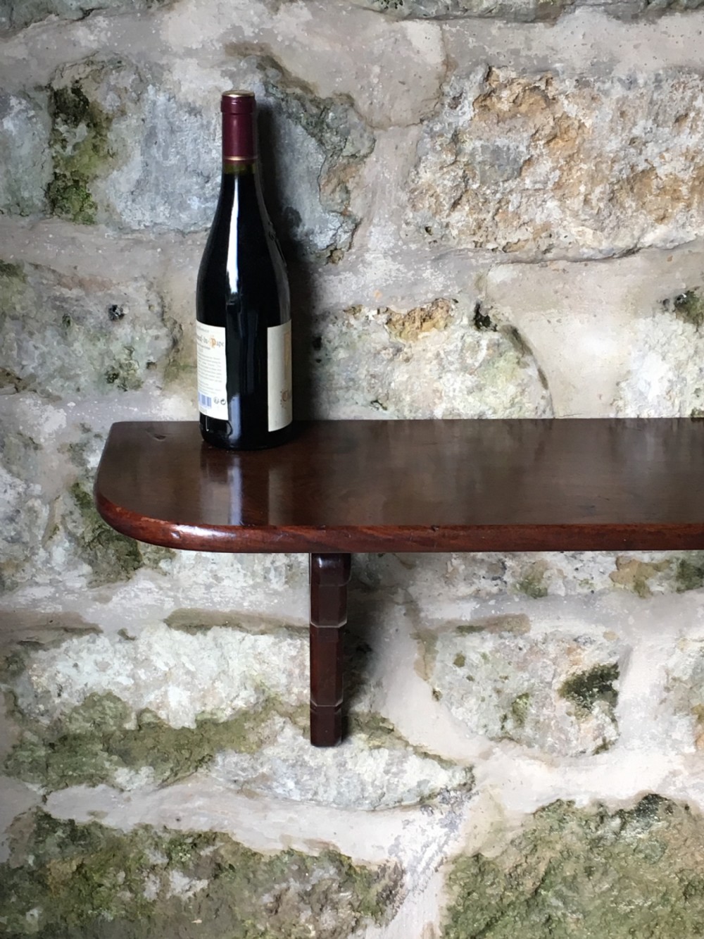 Georgian mahogany shelf  View XXIII