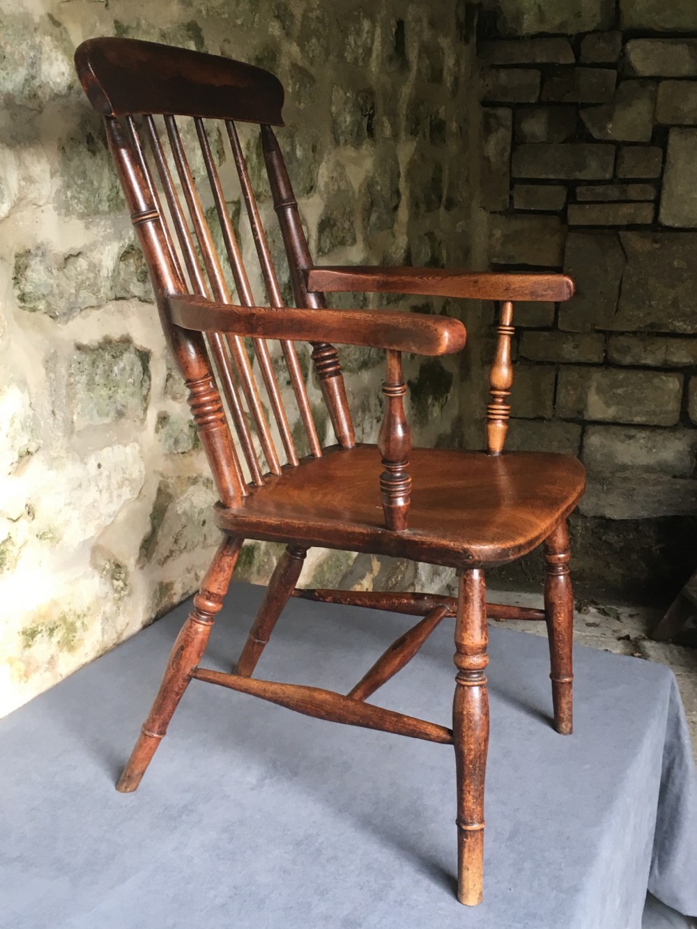 An attractive Windsor armchair View VI