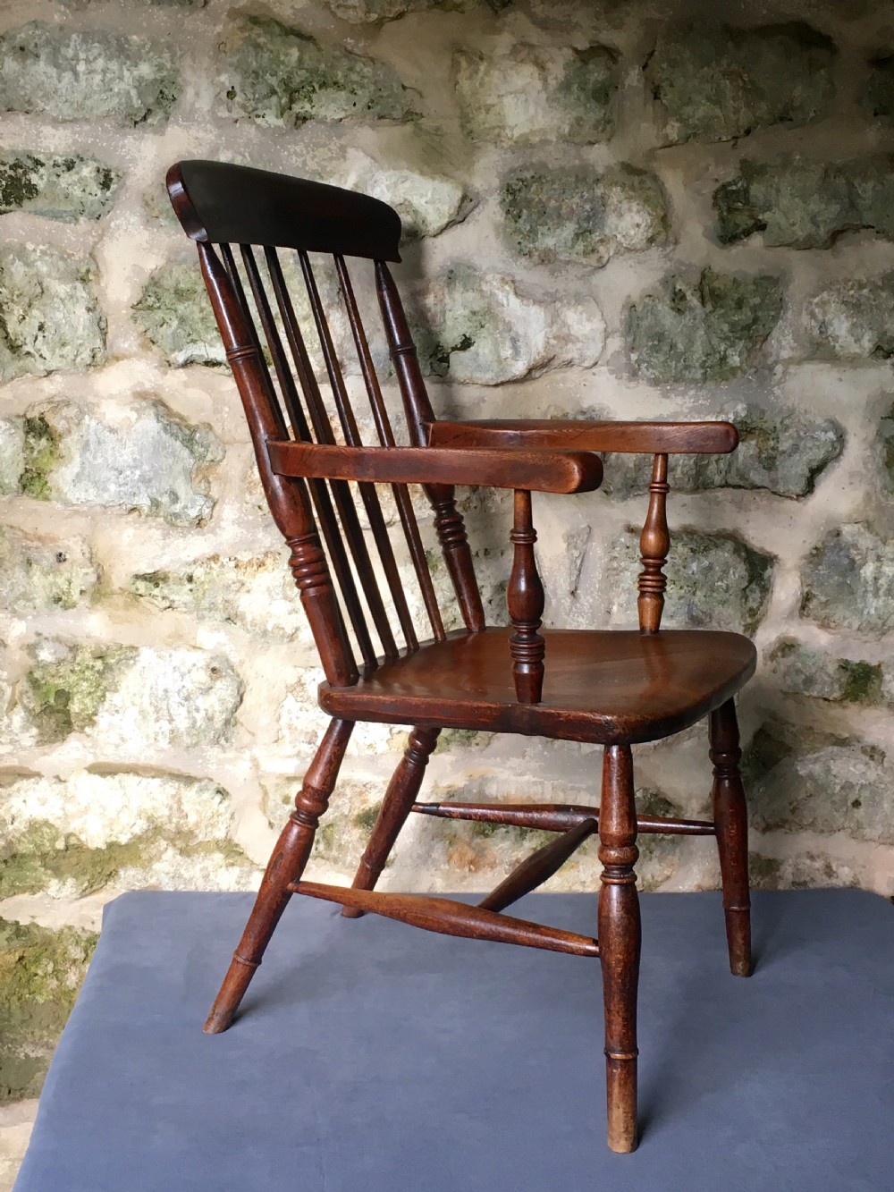 An attractive Windsor armchair View VII