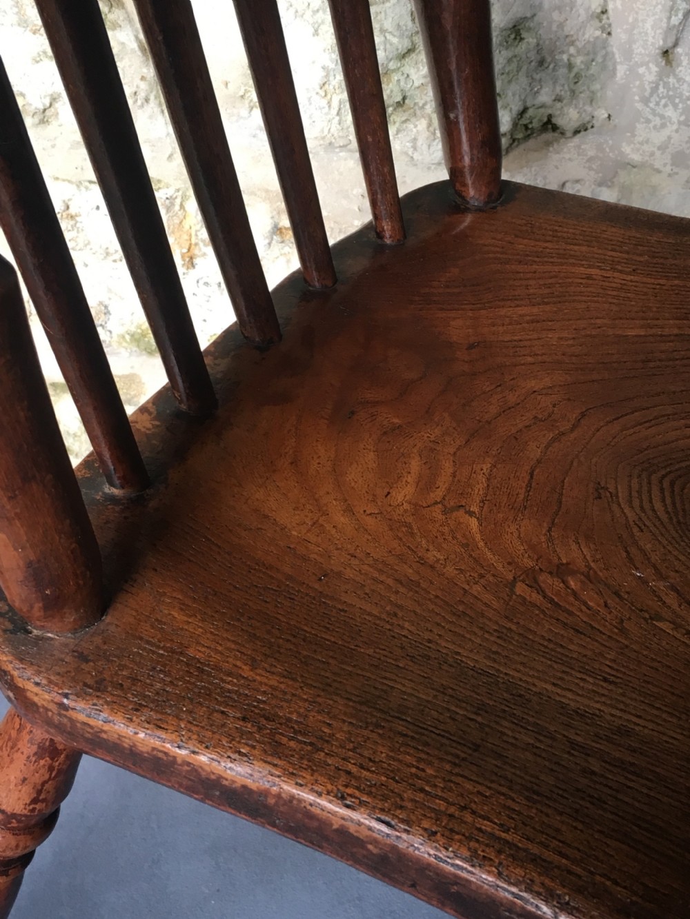 An attractive Windsor armchair View IX