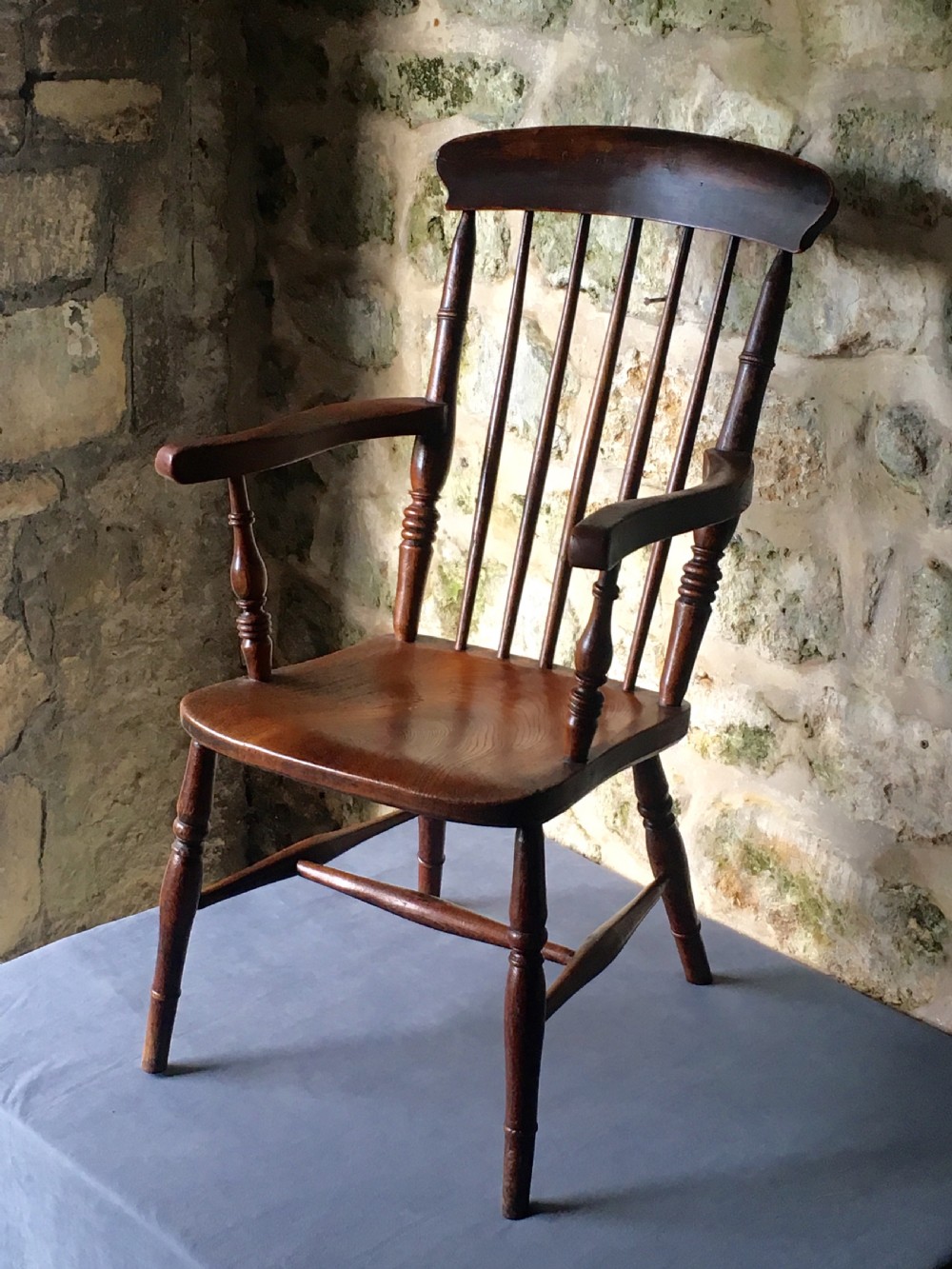 An attractive Windsor armchair View X