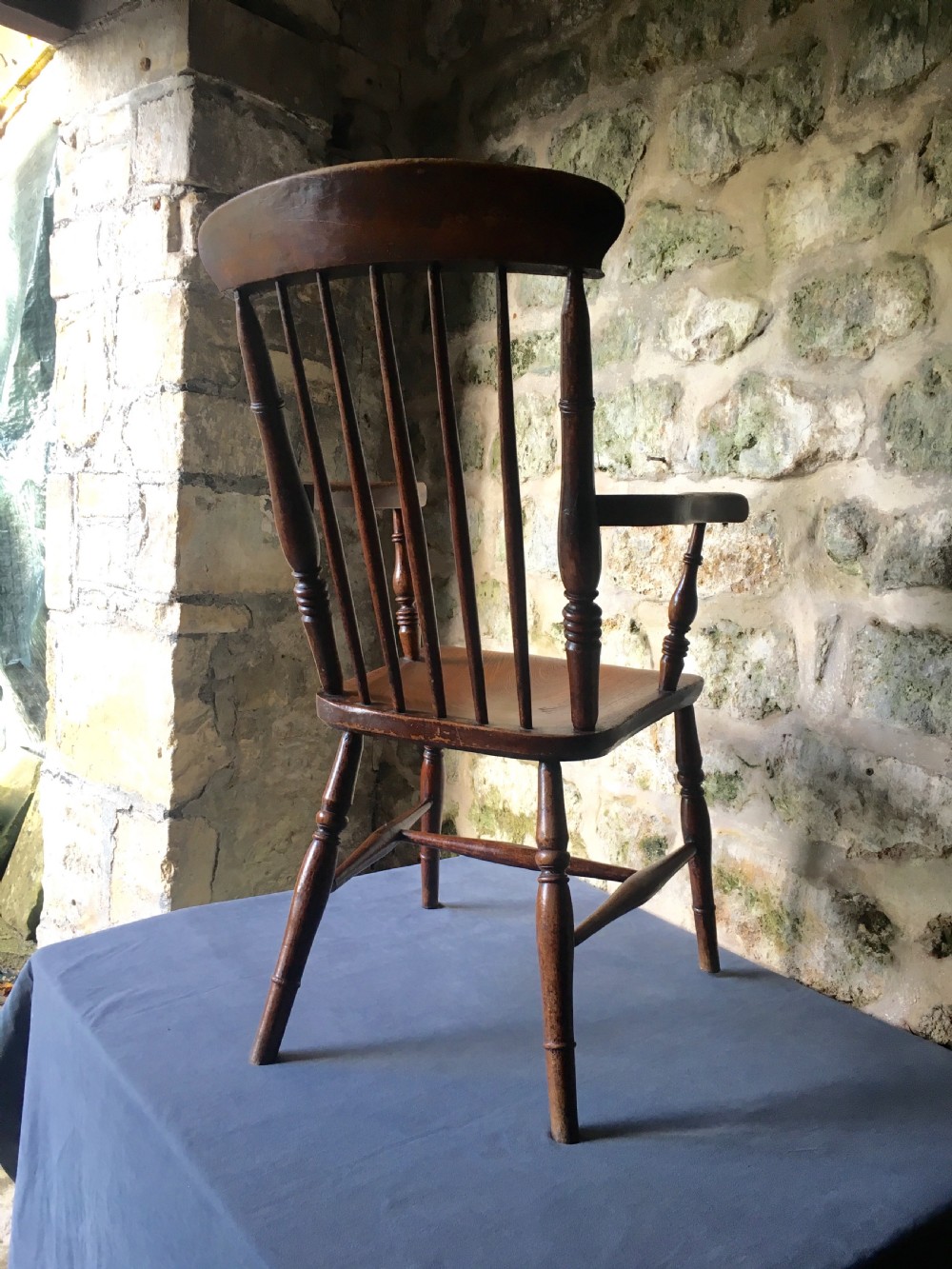 An attractive Windsor armchair View XV