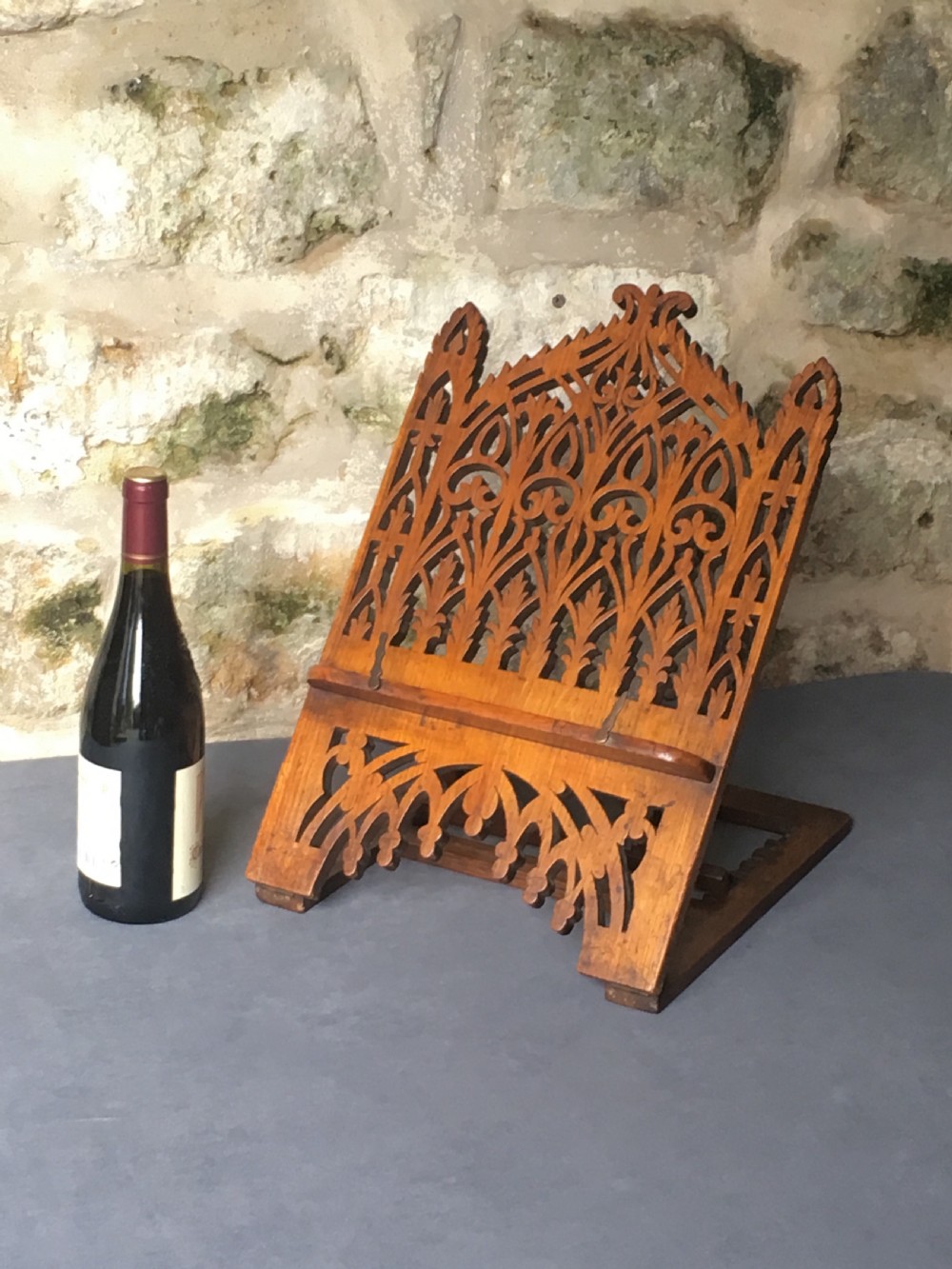 Top quality c19th book stand  View II