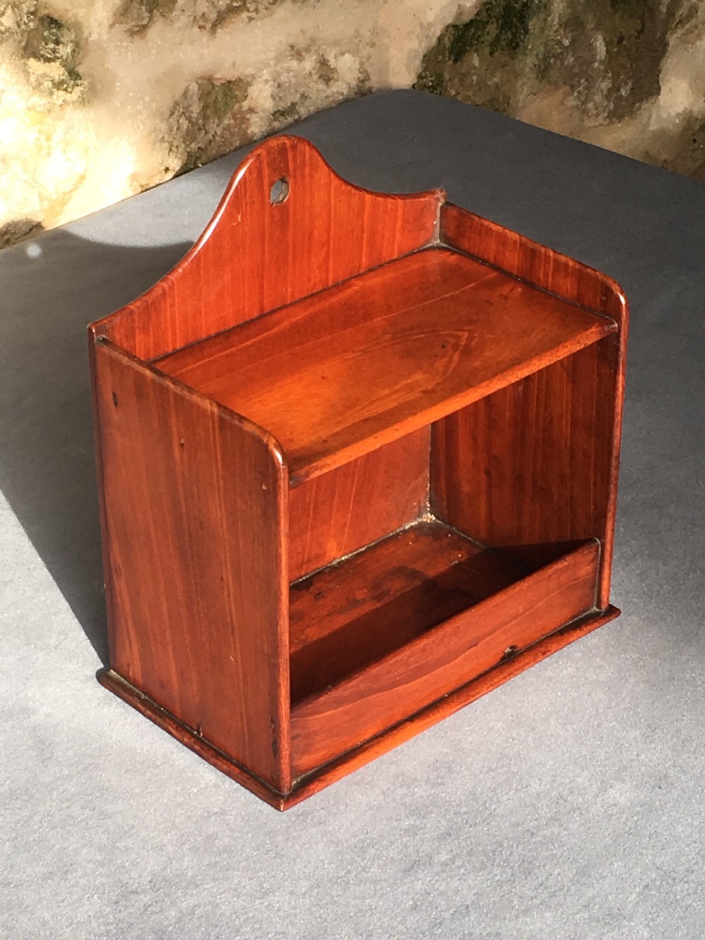 Exquisite wall shelves in mahogany  View IV