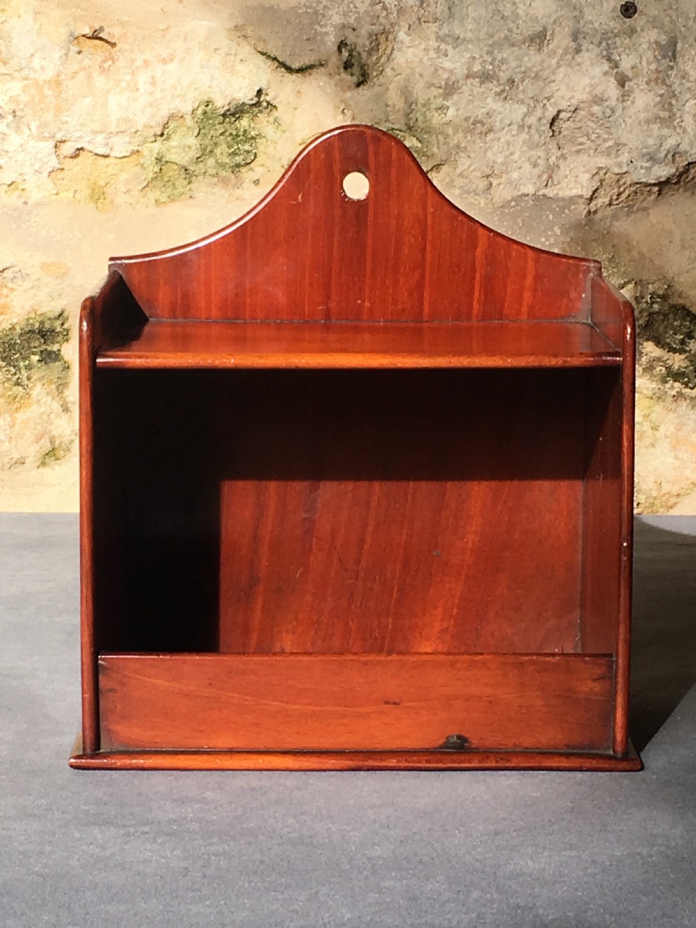 Exquisite wall shelves in mahogany  View V