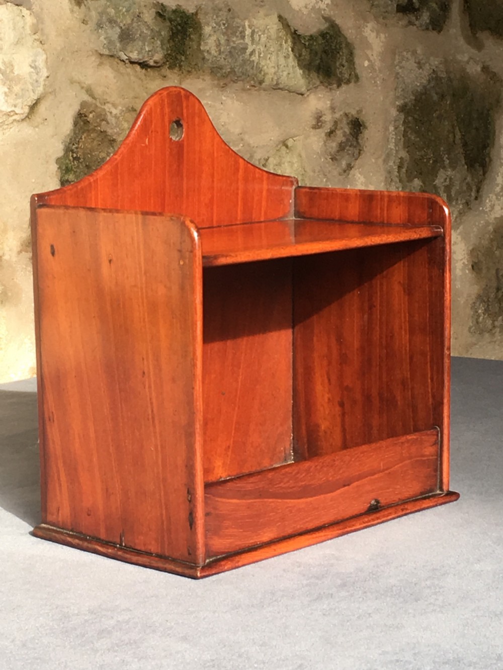 Exquisite wall shelves in mahogany  View VI