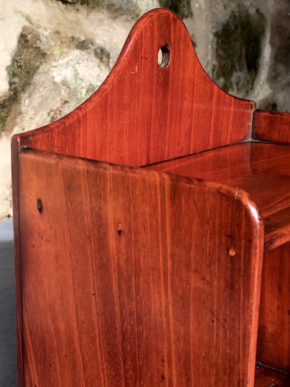 Exquisite wall shelves in mahogany  View VIII