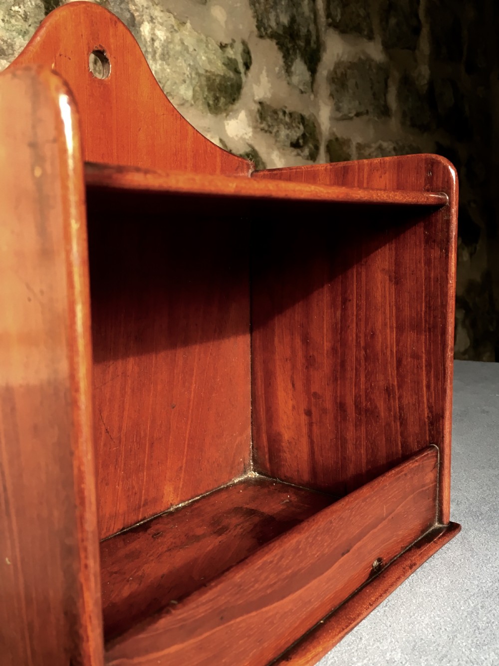 Exquisite wall shelves in mahogany  View X