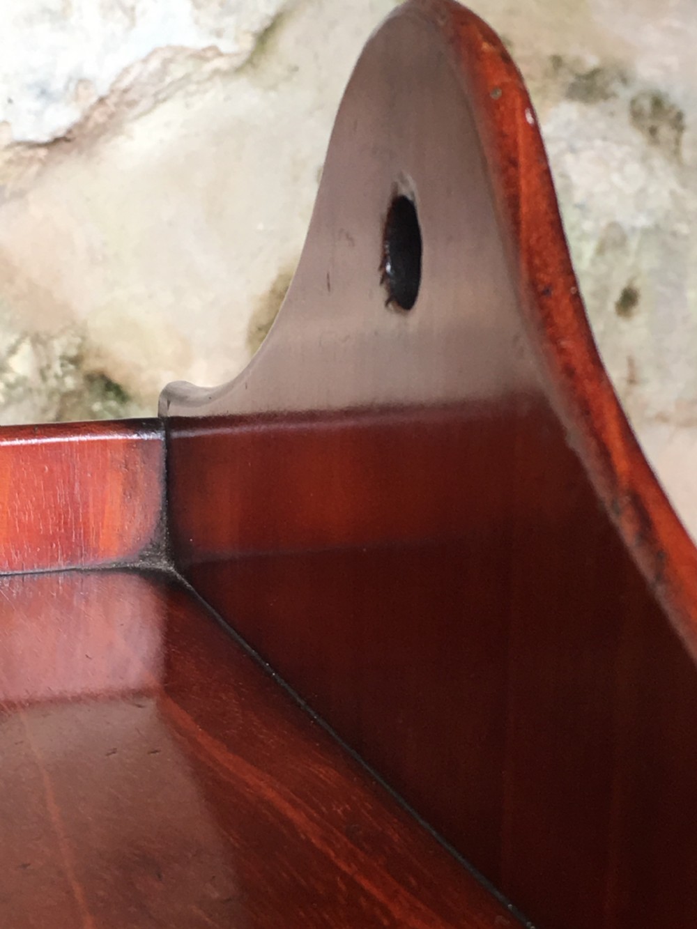 Exquisite wall shelves in mahogany  View XIII