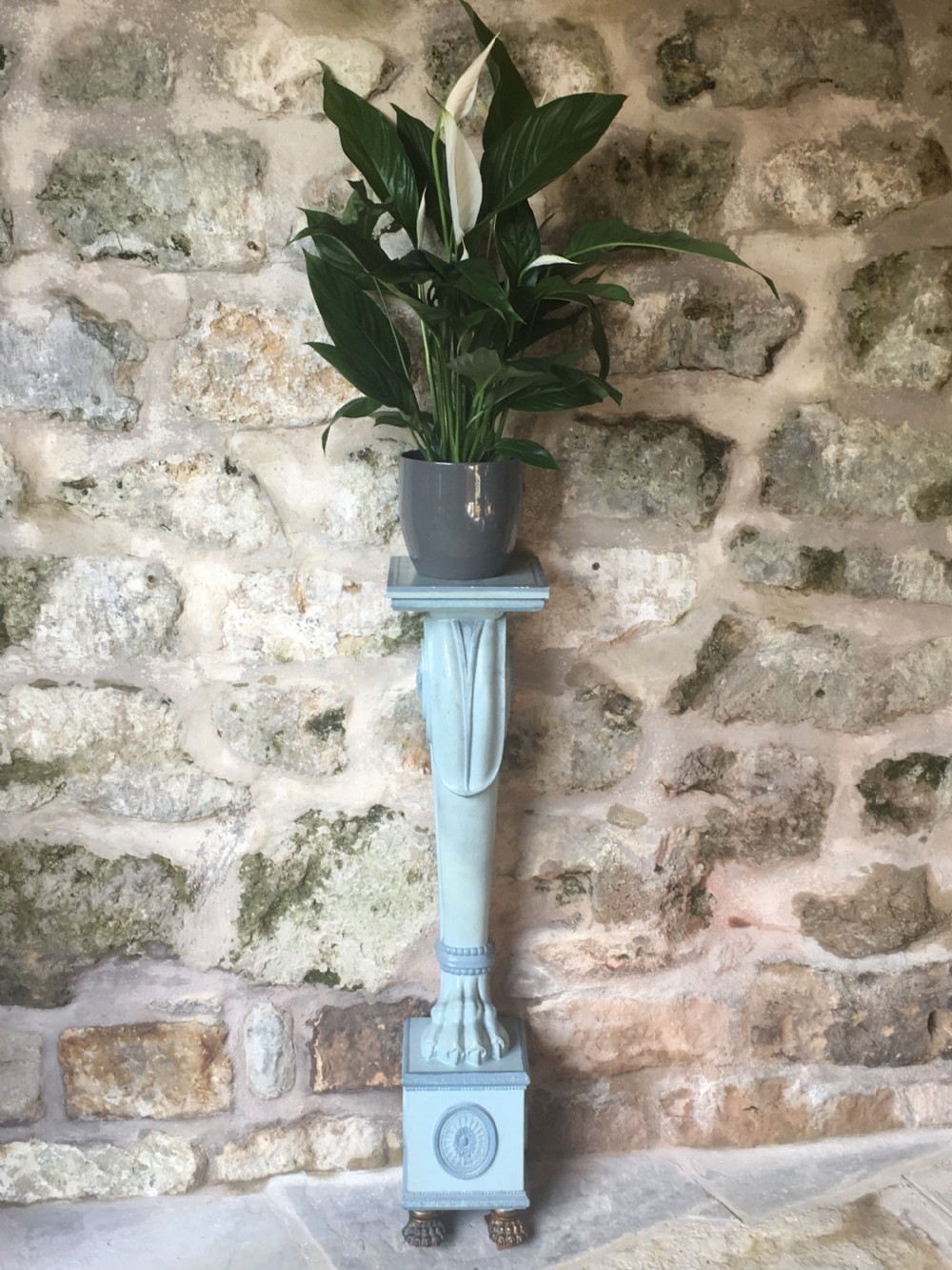 Early c20th painted pedestal View II
