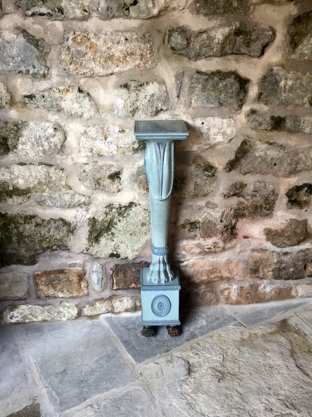 Early c20th painted pedestal View III