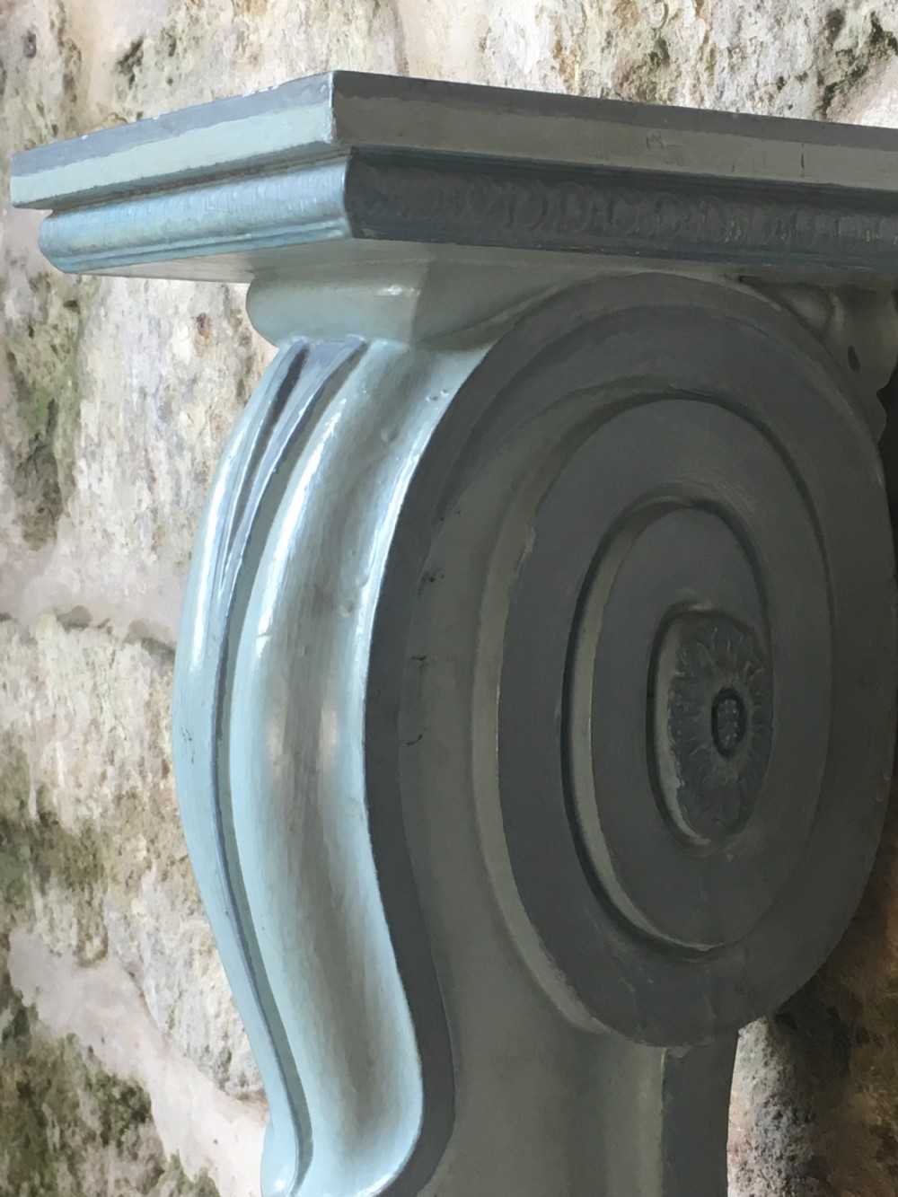 Early c20th painted pedestal View IX