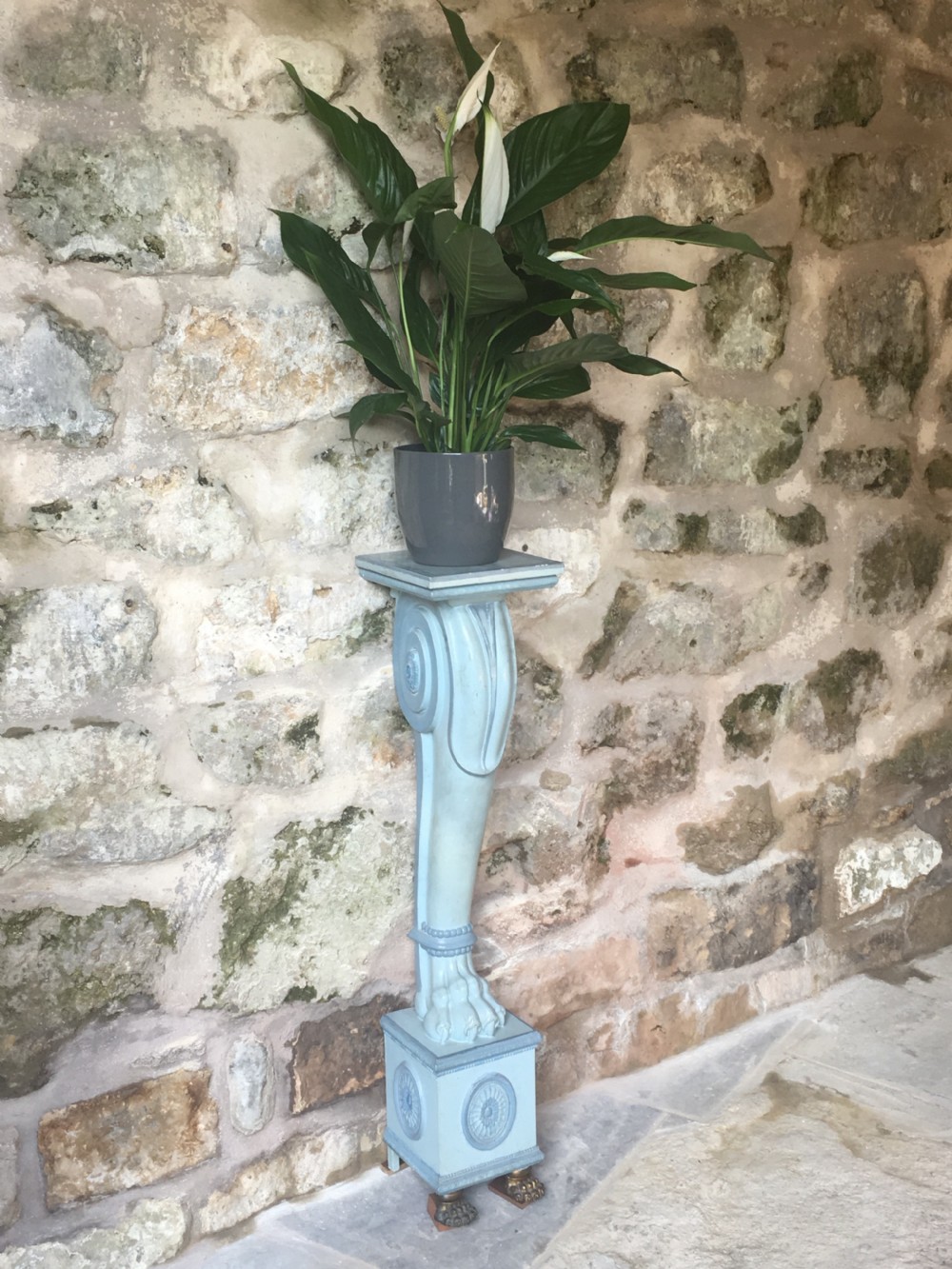 Early c20th painted pedestal View XIII