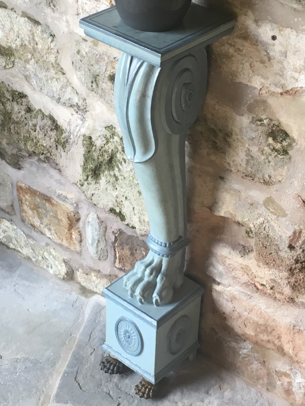 Early c20th painted pedestal View XVII
