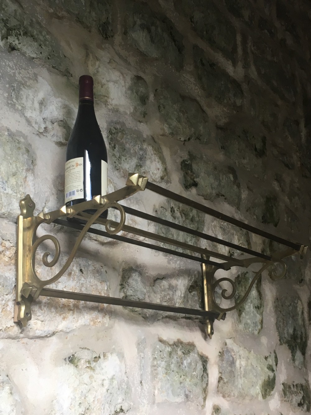 Early c20th wall-mounted shelf View XIV