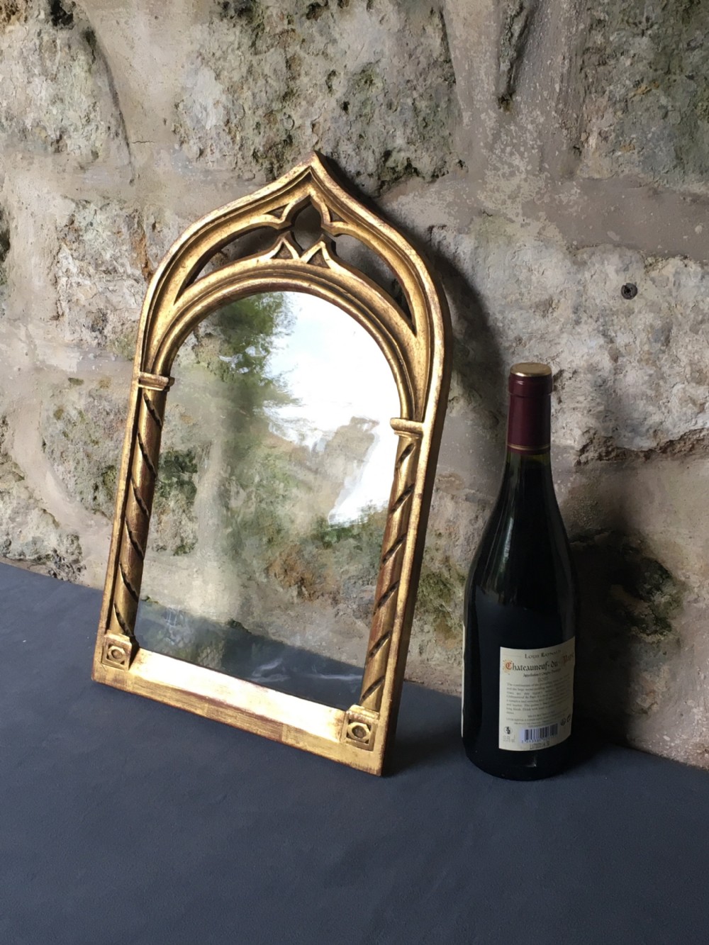 Gothic arch-topped picture frame View XVIII