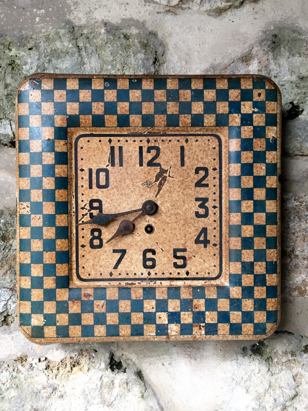 1930s painted bistro wall clock View IV