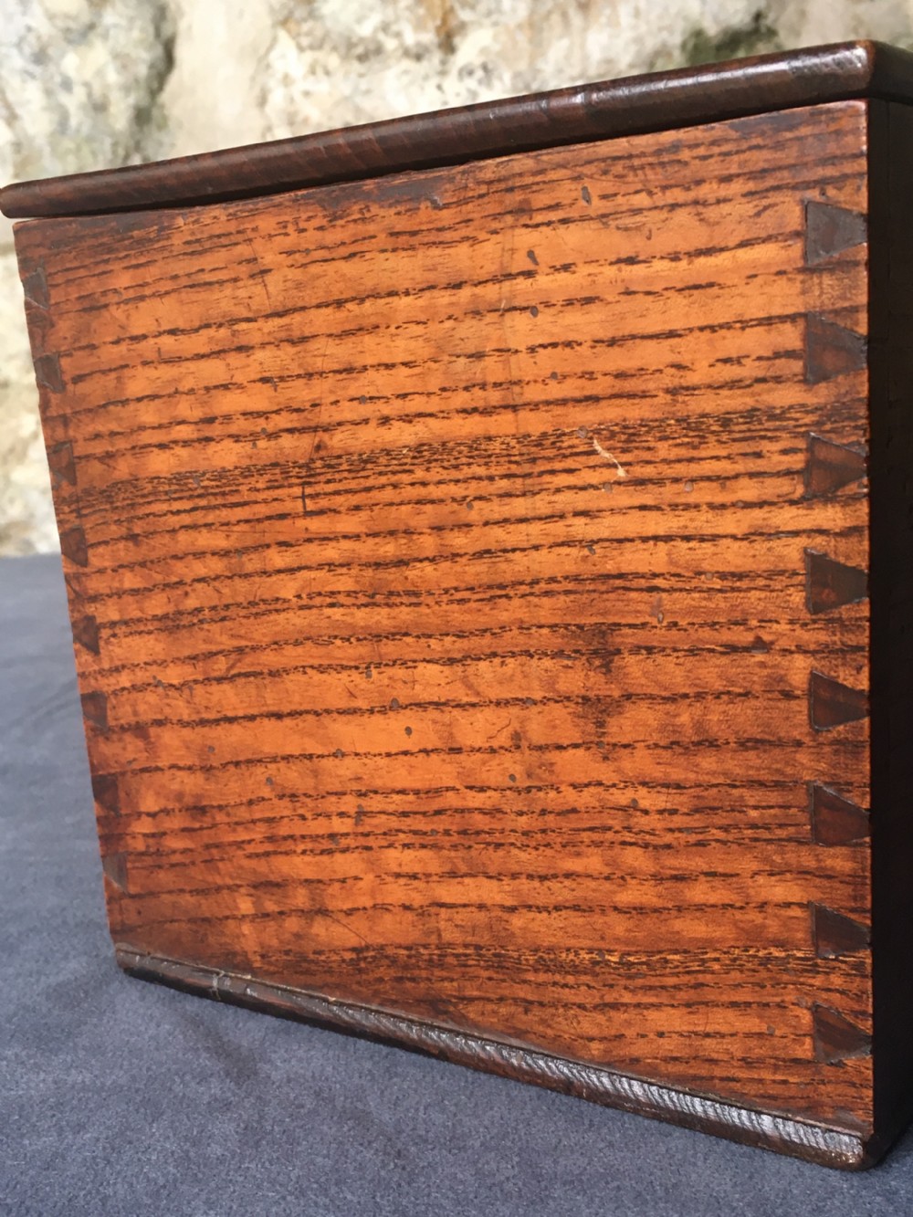 Miniature Georgian Trunk  View VIII