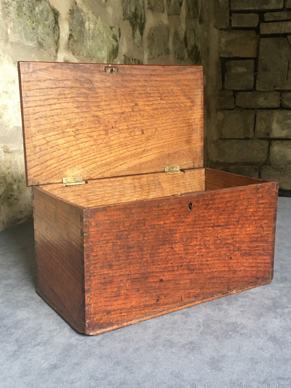 Miniature Georgian Trunk  View XVII