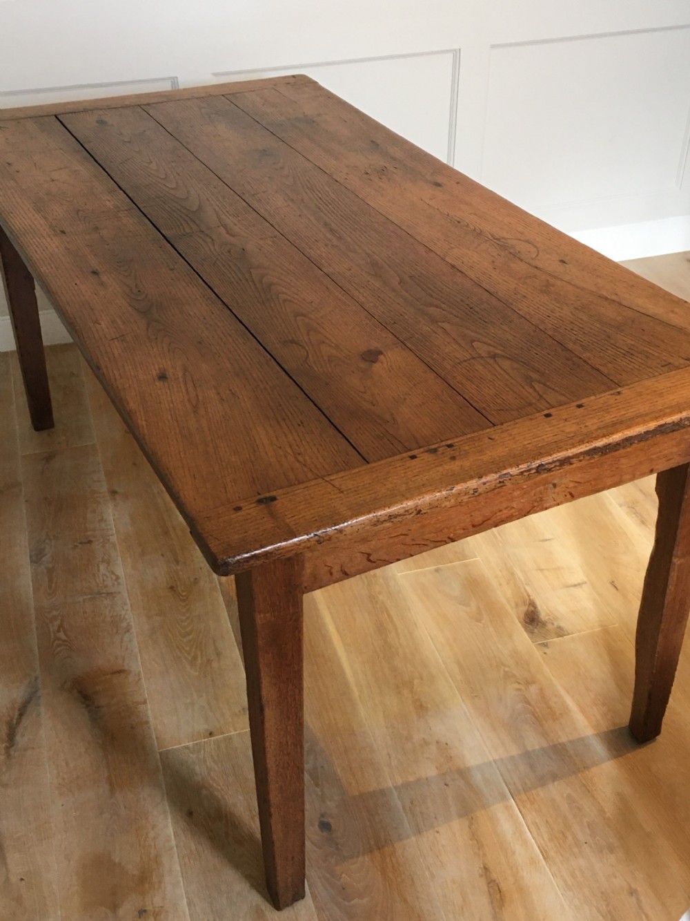 Refectory kitchen dining table View XII