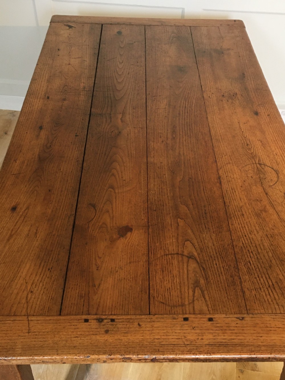 Refectory kitchen dining table View XIII