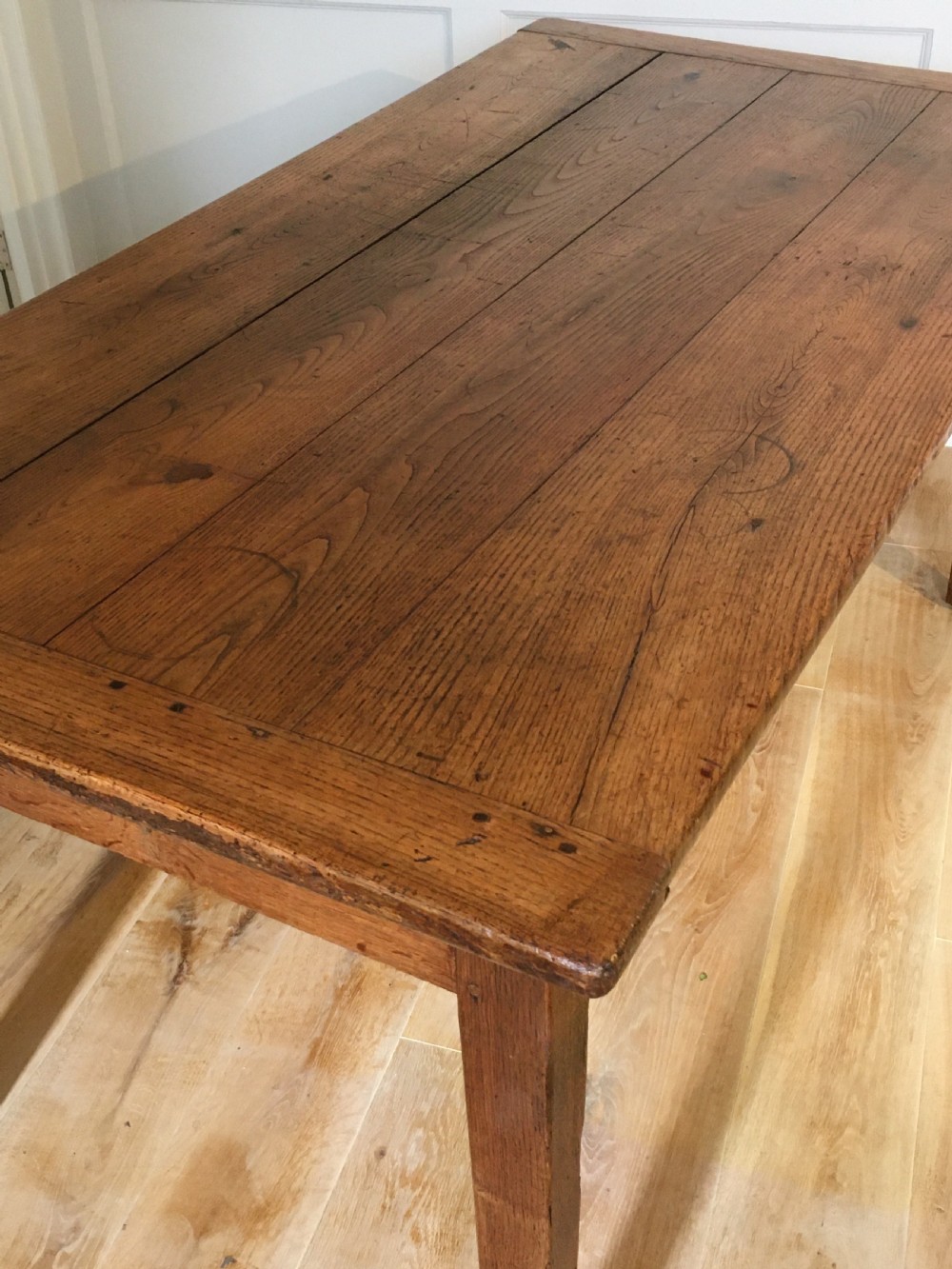 Refectory kitchen dining table View XIV