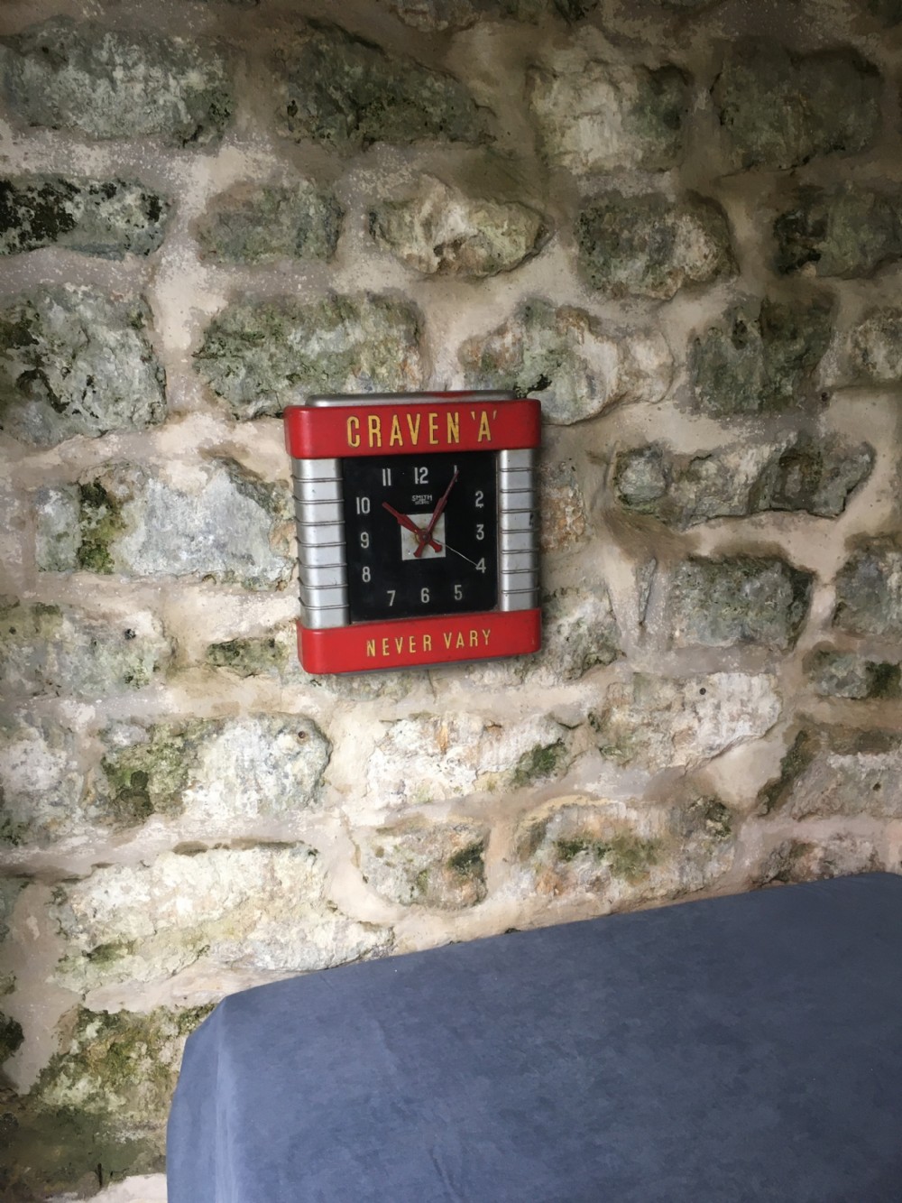 Art Deco Advertising Wall Clock View III
