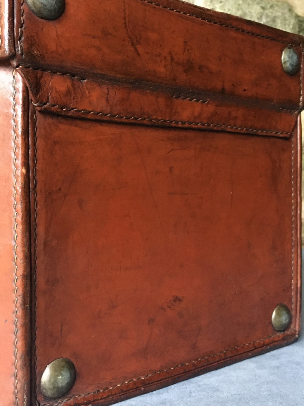 Top quality leather travelling case View XII