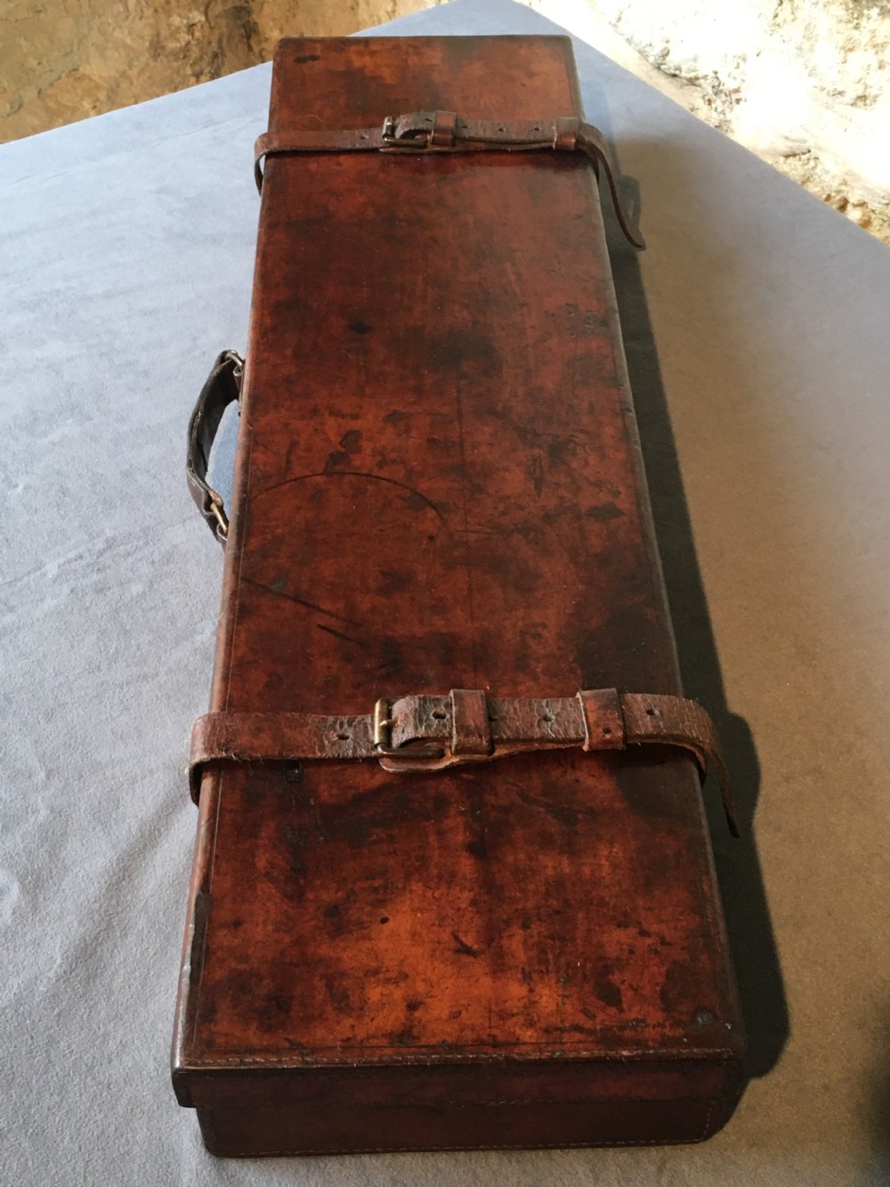 Vintage luggage: exceptional gun case View IX