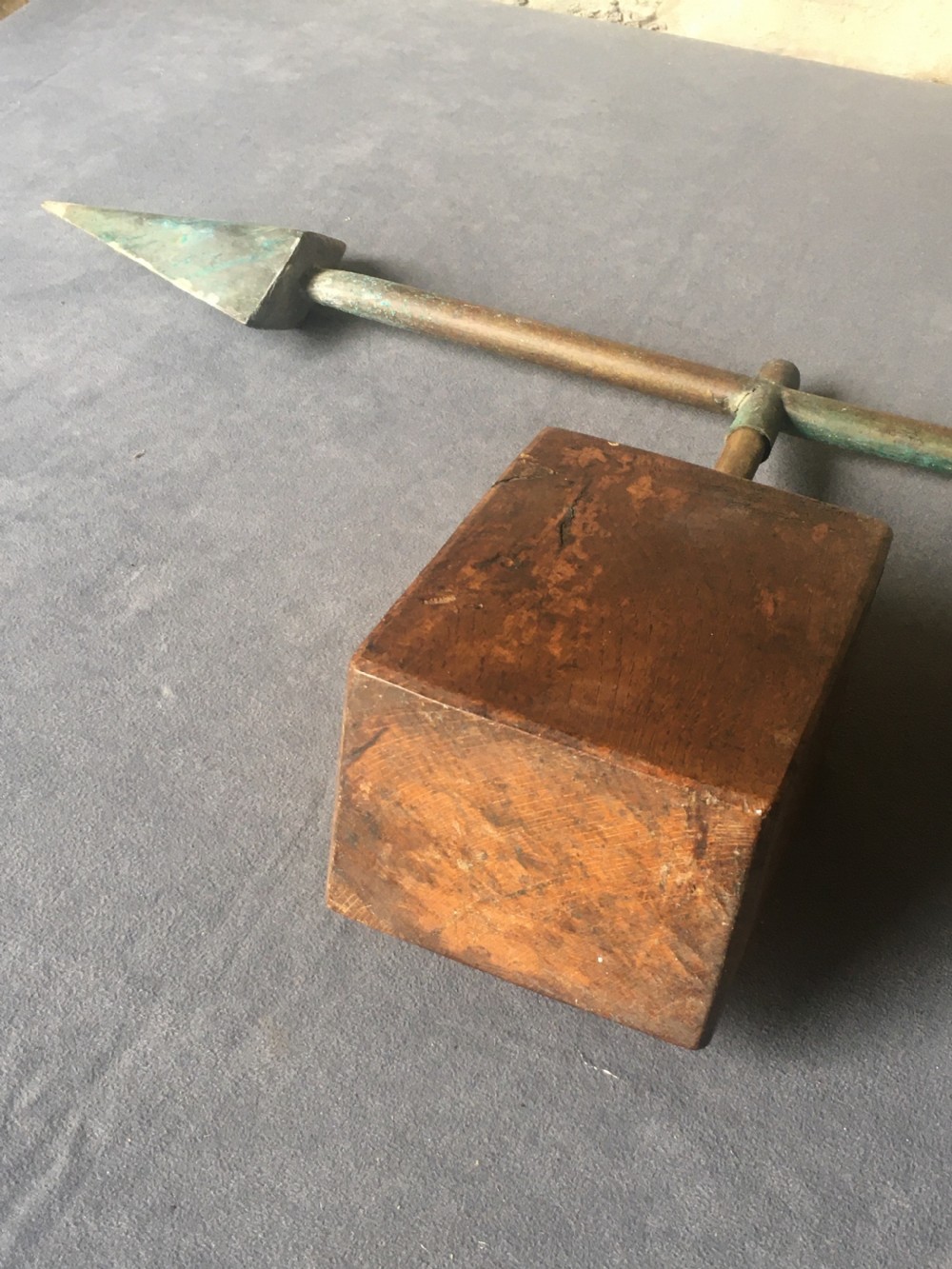 Metalwork: a superb arrow weather vane View XIV