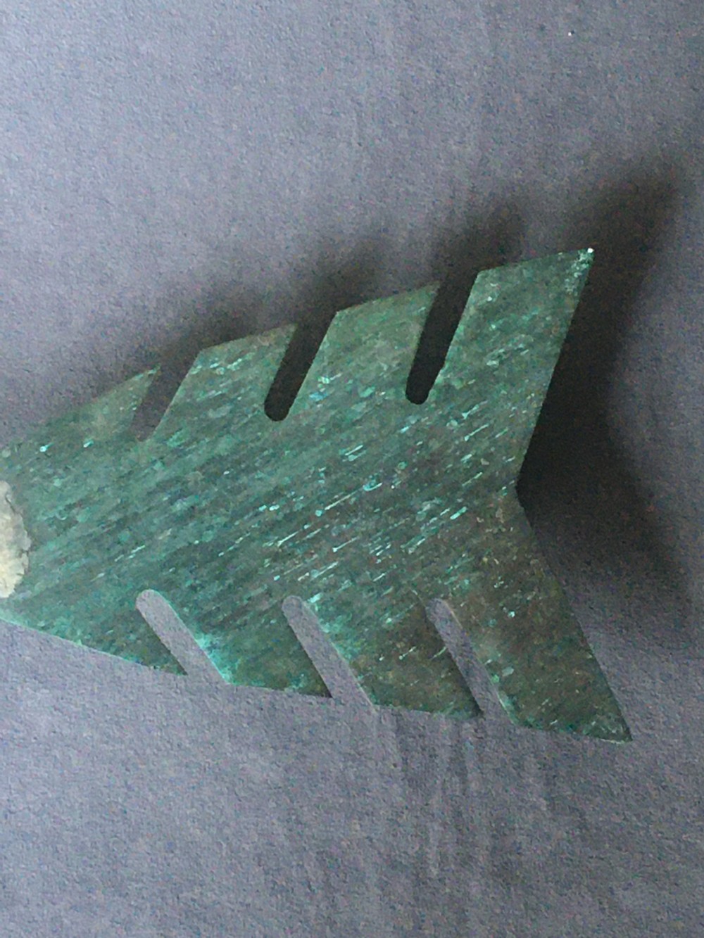 Metalwork: a superb arrow weather vane View IV